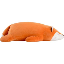 BYNYXI 69 cm Fox Plush Toy Cushion, Plush Fox Lying Plush Cushion, Stuffed Toy, Fluffy Hug Cushion, Stuffed Cuddly Toy, Kawaii Fox Cushion, Plush Doll for Children, Birthday Gift