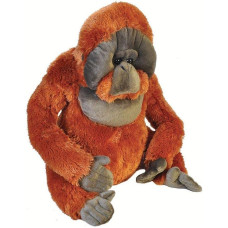 Wild Republic 19327 Jumbo Plüsch Orangutan AFFE, großes Kuscheltier, Plüschtier, Little Biggies, 53 cm