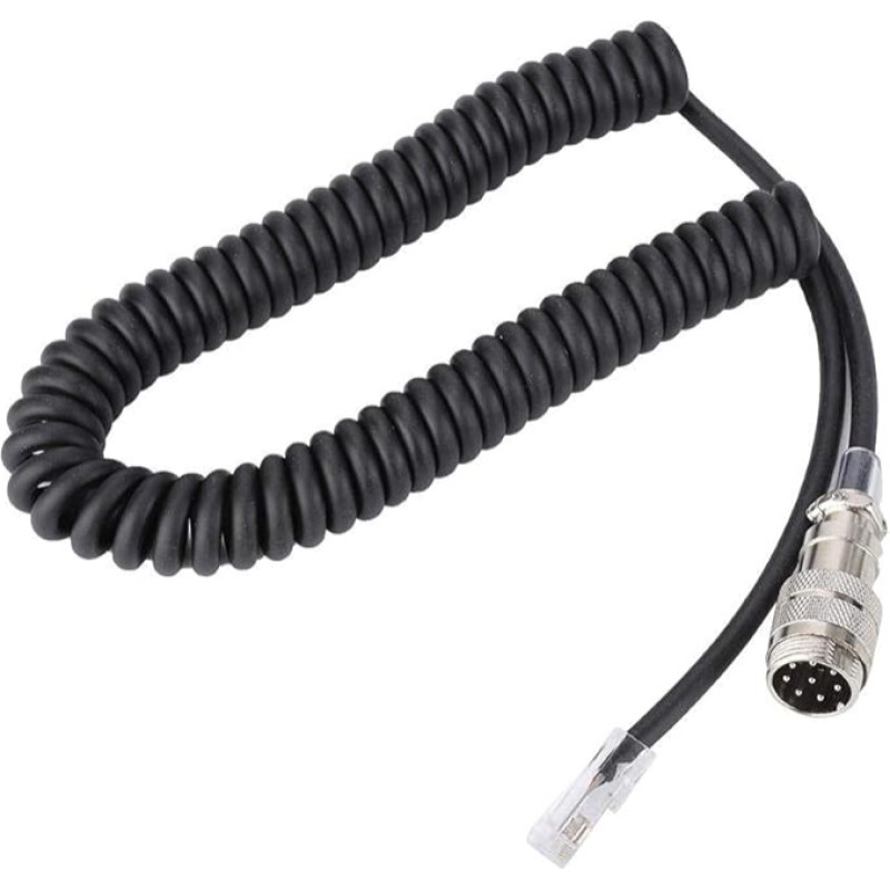 Garsent Microphone Adapter 8 Pin to RJ-45 Modular Microphone Adapter Cable for Yaesu FT-450D FT-897D FT-991 FT-891