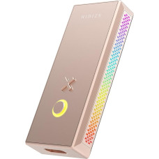 Hidizs S10 Single-Ended & Balanced MQA Dongle, MQA 16X, PCM 32bit/384kHz, DSD256, Portable Audio Decoding Amplifier with RGB LED Light for Android, Windows, Mac OS, iPad OS, iOS (Rose Gold)