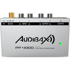 Audibax PP4000 Silver Preamplificador Previo Phono RIAA. Único en EL Mercado Con Interruptor ON/Off