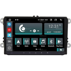 Costum Fit Car Radio for Volkswagen Android GPS Bluetooth WiFi Dab USB Full HD Touchscreen Display 9 Inch Easyconnect 8-Core Processor Voice Commands